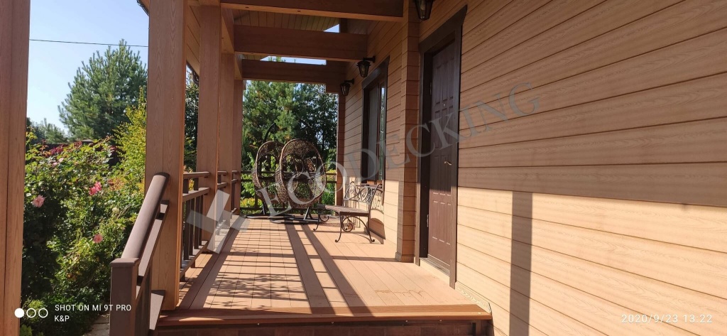 Изготовление террасы из ДПК под ключ