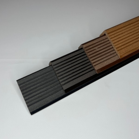 Угол торцевой Ecodecking Техно 70х35x3000 Бронза