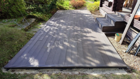 Террасная доска Ecodecking Экстра плюс 146х23x4000 Шоколад