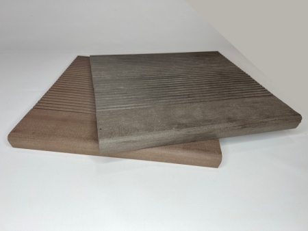 Ступень Ecodecking Техно полнотелая 345х22х4000 Венге