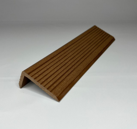 Угол торцевой Ecodecking Техно 70х35x3000 Бронза