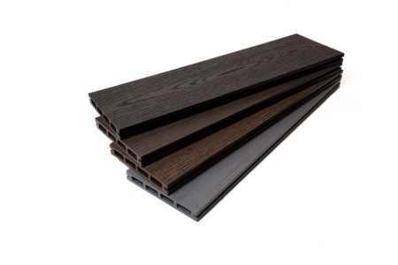 Террасная доска Ecodecking Техно 145х20x4000 Венге