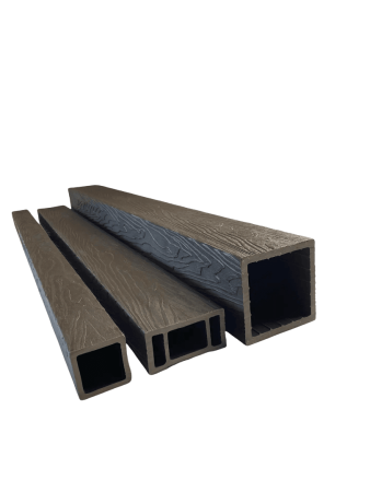 Поручень ограждений Экодекинг Топ 3D 90x45х3000 Венге