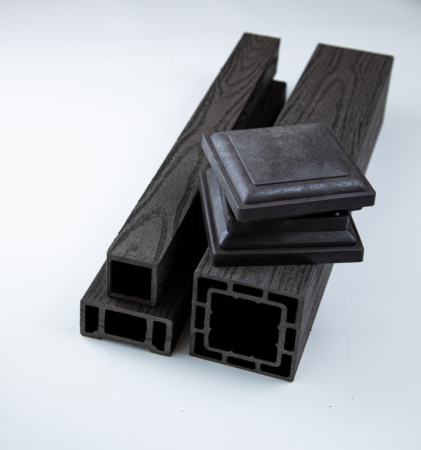 Балясина ограждений Ecodecking Техно 50х50x3000 Шоколад