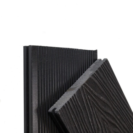 Террасная доска Ecodecking Экстра 3D полнотелая 140х20x4000 Графит