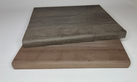 Ступень Ecodecking Техно полнотелая 345х22х4000 Венге