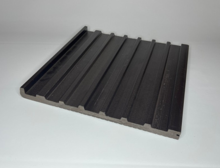 Ступень Ecodecking Техно полнотелая 345х22х4000 Венге