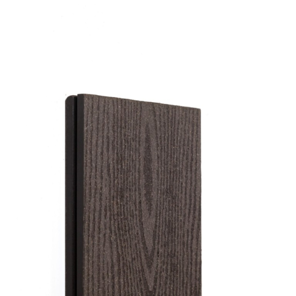 Террасная доска Ecodecking Техно полнотелая 145х20x3000 Венге