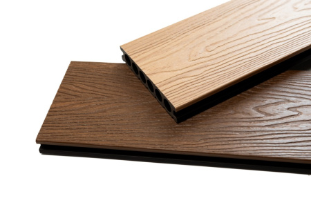 Террасная доска Ecodecking Скай коэкструзия 140х24х4000 Тик