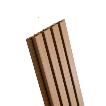 Фасадная доска Ecodecking Техно реечная 200х26х3000 Бронза