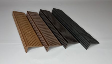 Угол торцевой Ecodecking Техно 70х35x3000 Бронза