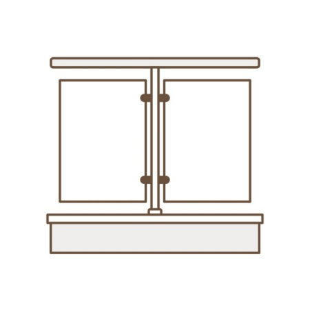 Стеклянные ограждения на столбиках со сплошным стеклом 8мм