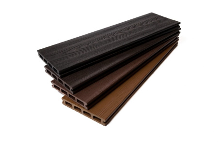 Террасная доска Ecodecking Комфорт 3D 143х23x4000 Бронза