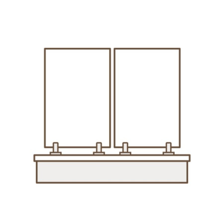 Стеклянные ограждения на мини стойках со стеклом триплекс 6+6мм